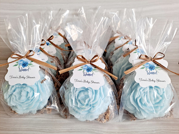 Peony Soap Wedding and Shower Favors Set of 12 - The Lovely Gift Co