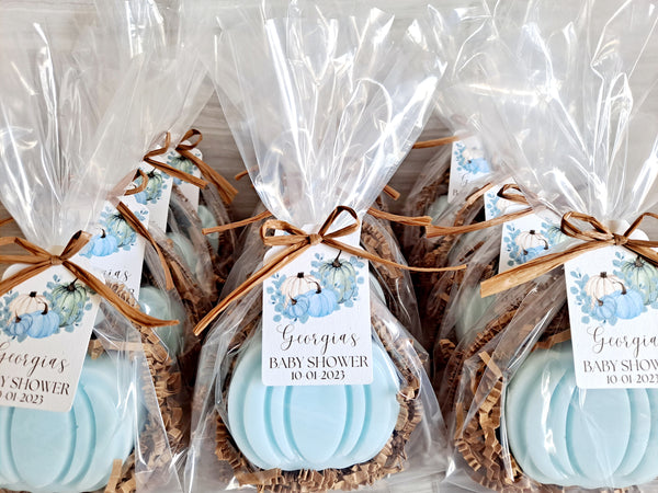 Baby Shower Pumpkin Soap Favors Set of 12 - The Lovely Gift Co