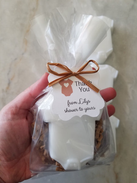 Baby Shower One Piece Soap Favors Set of 12 - The Lovely Gift Co
