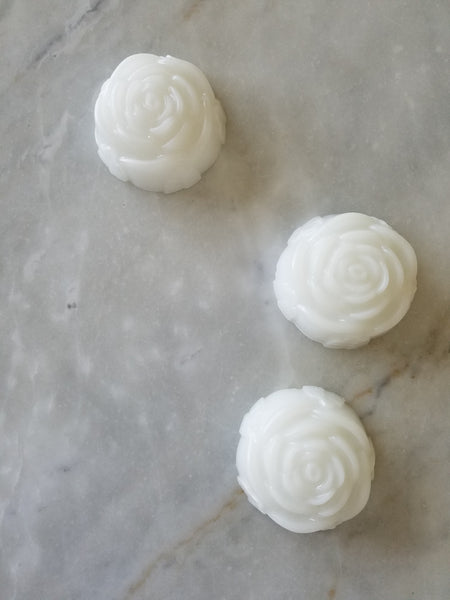 Rose Soap Party Favors Bridal Showers Weddings Set of 12 - The Lovely Gift Co