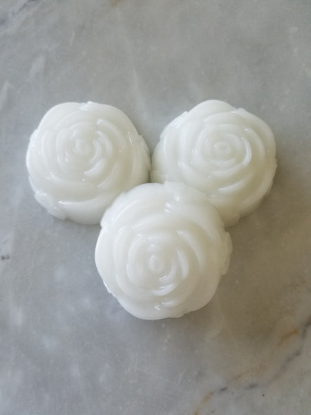 Rose Soap Party Favors Bridal Showers Weddings Set of 12 - The Lovely Gift Co