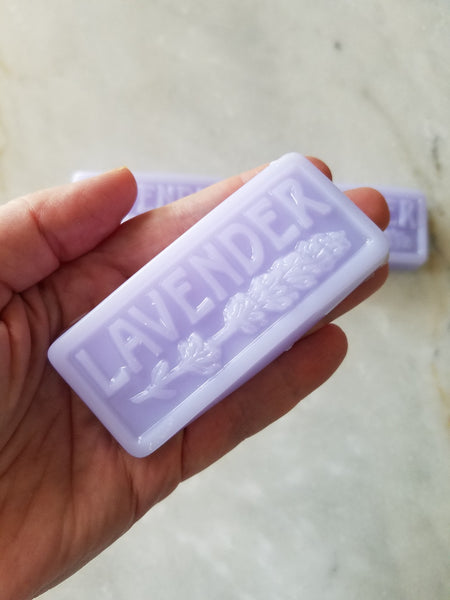 Lavender Soap Bridal Shower Favors Set of 12 - The Lovely Gift Co