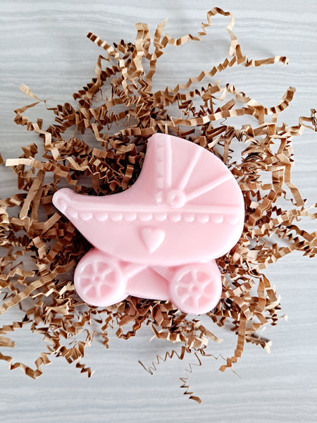 Baby Shower Stroller Carriage Soap Favors Set of 12 - The Lovely Gift Co