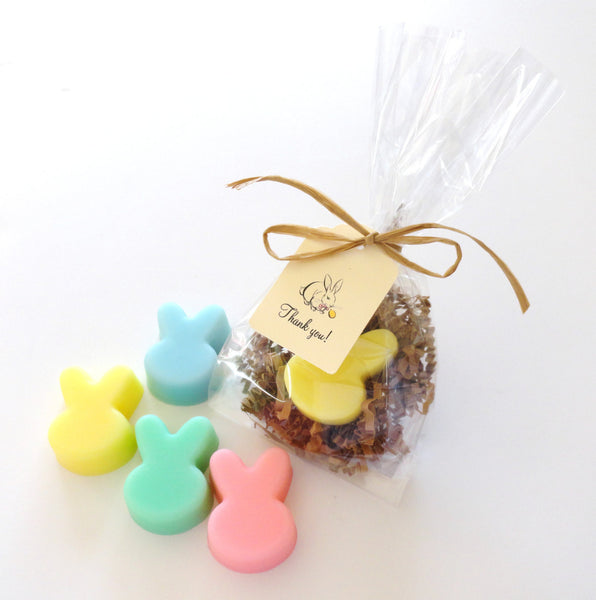 Kids Bunny Soap Party Favors, Set of 12 - The Lovely Gift Co