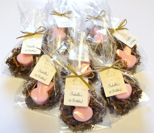 Kids Bunny Soap Party Favors, Set of 12 - The Lovely Gift Co